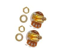 2Pcs A500K/B500K Guitar Pots Shaft Taper Volumes Guitar Potentiometer Linears Taper Guitar Potentiometer Guitar Part