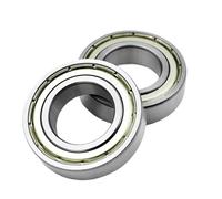 2pcs ABEC 5 6000 6001 6002 6003 6004 6005 6200 6201 6202 6203 6204 ZZ 2Z Bearing 6000Z Lubricated Deep Groove Ball Bearings(6000ZZ 10x26x8mm)