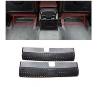 2Pcs ABS Car Seat Air Vent Grille Cover for Audi A4 S4 RS4 B8 8K 2008-2016, Car Under Seat Air Conditioning Protection Covers Grille Outlet Dustproof Cover