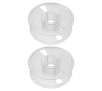 2pcs ABS Empty Filament Spool Holder for 3D Printer | Compact universal reels for multicolor prints, helps reduce breakage, useful for education and colour sorting