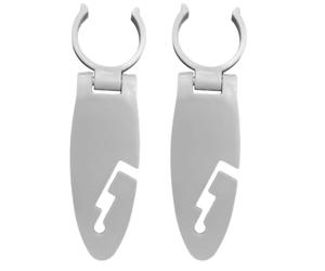 2PCS ABS Paddle Board Joining Clips, 11×3.3cm Accessories, resistant, Durable And UV-resistant, With An Integrated Buckle Design For A Secure Connection, For 5 To 7-inch Paddle Boards