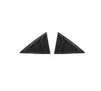 2Pcs ABS Rear Side Vent Window Scoop Louver Shutter Cover Trim Vent Compatible For Cadillac CT4-V CT4 2020-2023(Glossy Black)