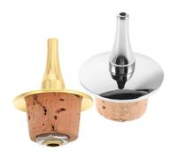 2pcs Absinthe Bottle Stopper Pourer and Tight Silicone Seal | Smooth Inner Channel for Clog-resistant Pouring, Fits Standard 28mm Bottle Opening, for Bars and Bartending Training