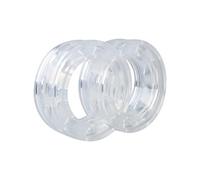 2Pcs Absorber Spring Bumper, Universal Car Rubber Shock Absorber Spring Bumper Buffer Power Cushion(B)