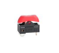 2PCS AC 250V 6A / AC125V 10A 3 Positions 3 Pins Terminal DPDT Rocker Switch KCD15-103 RK2-33 for Hair Dryer IDGTTLDF(Red)