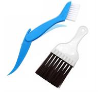 2Pcs Ac Fin Comb Stainless Steel Cleaning Brush Coil Tool for Air Conditioner Refrigerator Evaporator Condenser Maintenance