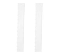 2pcs Acrylic Deckle Edge Ruler for Paper Tearing 11.34 Inch