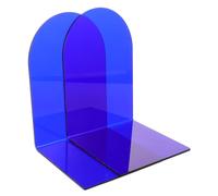 2pcs Acrylic L Shaped Bookends for Books and Textbooks Desk
