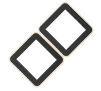 2pcs Acrylic Light Switch Surrounds Self Adhesive 86x86mm Wall Covers