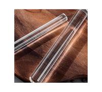 2pcs Acrylic Rolling Pin Clear 500mm Plastic Fondant Roller for Kitchen Baking Cookies Making Small Noodle Baking Tool Cake Pizza-30x250mm