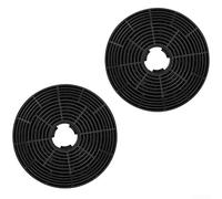 2PCS Activated Carbon Filters Essential for Kitchen Range Hoods Effective Smell Absorption