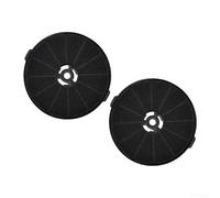 2PCS Activated Carbon Replacement Filters for Kitchen Range Hood Accessories 140x25mm, Designed to Maintain Freshness and Absorb Unpleasant Smells