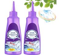 2pcs Active Enzyme Laundry Stain Remover - White Shirt Guardian, Garment Stubborn Stain Cleaner Oil Remover, Collar Stain Removal Spray