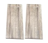 2Pcs Acupressure Foot Massage Boards for Home Gym & Meditation Practice | Solid Wood Deep Tissue Massage Board 12.60x5.51x0.98inch