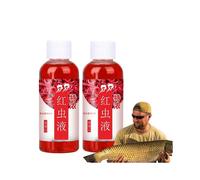 2pcs Additive Je60ml Strong Fish Attractant Concentrated Red Worm Liquid Fish Bait Additive