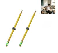 2pcs,Adhd Fidget Pencil,Threaded Pencil Sleeve with Nuts,Threaded Penc/il for Adhd,Pen Gidgets Sleeve Fidget Tool for Focus,Fi/dget Pe/n,Anxiety Pe/n,F/idget P/ens,Funky P/ens,Sensory Relief, Anxiety