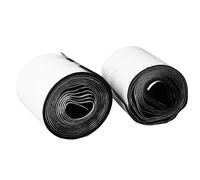2PCS Adhesive Hook and Loop Tape, Heavy Duty Back Sticky Fastening Tape 3.9in X 4.9 Feet Double Roll with Adhesive Backing for Home Sewing Crafting