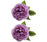 2PCS Adjustable Curtain Tiebacks Realistic Flower Pattern Versatiled Indoor And Outdoor Decorative Accessories Modern Curtain Tiebacks
