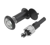2pcs Adjustable Door Viewer for Custom Viewing Angles, Ensure Your Safety by Seeing Outside Clearly for Door(Color-Black)