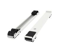 2Pcs Adjustable Extendable Washing Machine Roller Washer Dryer Stand Heavy Duty Appliance Rollers Furniture Accessories Mobile Washing Machine Base