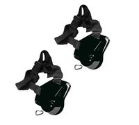 2Pcs Adjustable Fishing Fighting Waist Belt Professional Boats Rod Holder Fish Rod Holder Adjustable