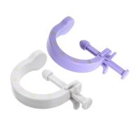 2pcs Adjustable Foot Acupressure Clip Tool Abs Curved Base | Office Use, on Go, Ergonomic Comfort Fit, Adjustable Pressure, Soreness and Fatigue Reduction