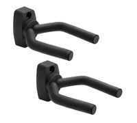 2PCS Adjustable Guitar Wall Hook Short Hook, 13.5 * 7cm Non-Slip Guitar Wall Mount, Made of Steel + Rubber Coating, for Bass, Violin, Mandolin, Ukulele, Etc