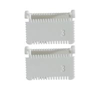 2Pcs Adjustable Hinged Sewing Template Ruler Multipurpose Quilting Measuring Tool for Fabric Tailoring Hemming Measuring Tool