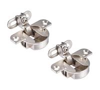 2Pcs Adjustable Page Turning Axis Reliable Cabinet Hinges Alloy Heavy-Duty Invisible Table Pull Down Hinge Durable Turning Axis Concealed Door Hinges