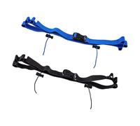2Pcs Adjustable Running Waist Belt with 6 Elastic Rings Waistband Cycling Race Bib Holder for Running Cycling Race Bib Belt