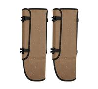 2pcs Adjustable Snake Gaiters - Oxford Cloth 50x44x0.5cm 700g Pair Waterproof Protective Leg Guards Anti Snake Bite Hiking Snow Outdoor Work Farming Unisex Calf 30-46cm Safety Gear