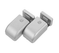2pcs Adjustable Stainless Steel Glass Sliding Door Floor Guide