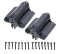 2Pcs Adjustable Tension Gate Hinges with Caps Narrow Spring Hinges for Outdoor Door Hardware for Auto Closing Metal