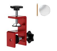 2Pcs Adjustable Wardrobe Closure Scriber Closing Fixing Clips for Carpentry Projects Up to 25mm Board Efficient Woodwork Aluminum Clip