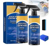 2PCS Advanced Car Quick-Acting Coating Agent Spray, Quick Effect Coating Agent For Car, 3 in 1 The Highly Efficient Ceramic Coating Car Spray That Combines Repair (B)