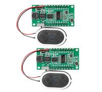 2pcs AI Intelligent Voice Recognition Offline Speak Control with Micro USB Interface Sound Card