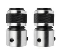 2PCS Air Chisel Holder Quick Change Chisel Retainer, Alloy Air Hammer Parts and Pneumatic Tool Accessories, Chisel Attachment Kit Compatible with Most Air Shove