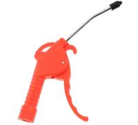 2pcs Air Compressor Blow Dust Gun Red Abs Stainless Steel