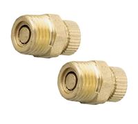 2pcs Air Compressor Brass Drain Screw Silent for Air Compressor Drain Valve Replacement Screw Small Air Pump Tools Accessories