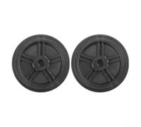 2pcs Air Compressor Foot Wheels Designed for Compatibility with Common Small Compressor Frame Designs (6inch)