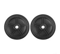 2pcs Air Compressor Foot Wheels Designed for Compatibility with Common Small Compressor Frame Designs (7inch)