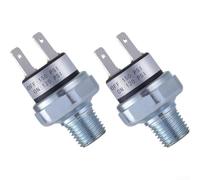 2Pcs Air Compressor Pressure Switch 120-150 PSI, 1/4"-18 NPT Thread, Compatible with AC/DC Power Supply for Train, Air Tank, Suspension System