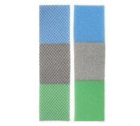 2pcs Air Conditioner Filter Cotton Pads For Home Cooling Systems, Washable Sponge Elements To Trap Dust And Improve Airflow, Compatible With Various Ac Units, Size 21x52mm, White Color Option B(C)