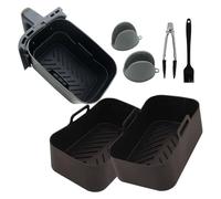 2PCS Air Fryer Silicone Liners for Basket Accessories