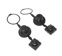 2PCS Air Mattress Valve Caps Threaded Secure Seal for Inflatable Boats | Sturdy PVC valve caps with 22MM threads sealing inflatable kayaks canoes and airbeds for lasting leakfree performance