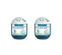 2PCS Air Purification Dust Removal Magic Box, Natural Plant Removal Boxes Dust Cleaner, Automatic Air Purifier Magic Box For Indoor Home Bedroom Kitchen Nursery, Closets, Pet Areas