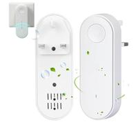 2PCS Air Purifier for Bedroom, Ionic Air Purifier Plug In Uk, Mini Portable All-In-One Plug In Air Purifiers for Smokers, Home, Toilet, Bathroom, Living Room, Athroom, Pet Room, Instantly Cleans Air