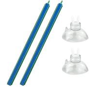 2pcs Air Stones for Fish Tanks,Fish Tank Air Stone,12inch 30cm Air Stone Bar Bubble Diffuser Oxygen Tube Hook Bubble Release Diffuser Bar Bubbler Strip Airstones Air Pumps Fish Tanks Aquariums