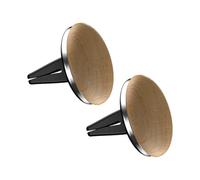 2pcs Air Vent Mount Fragrances Diffuser Car Aromatherapies Freshener Wood Perfumes Scent Diffuser Essential Oil Dispenser Wood Car Air Freshener