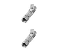 2pcs Airbrush Quick Release Coupler Connector, Metal 1/8 Inch Fittings